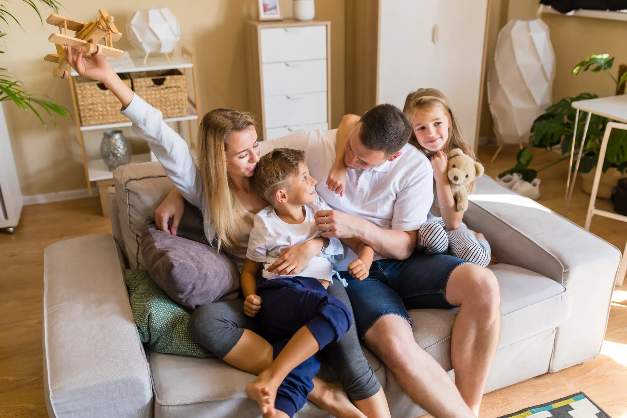 famille heureuse