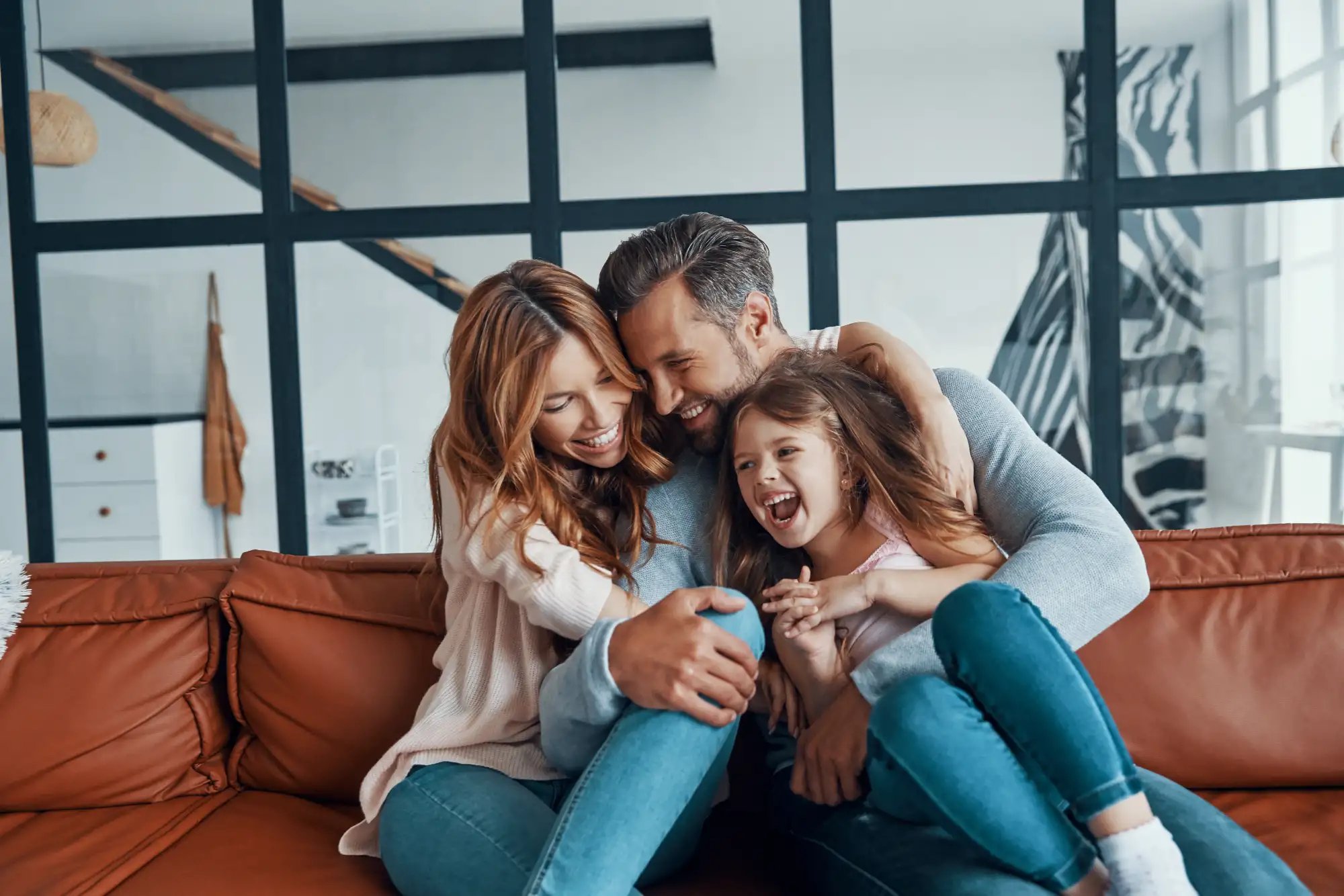 famille heureuse